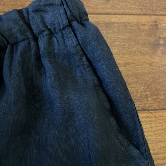 Vic bee Linen Navy Pant Size M - Picture 4 of 14